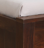 Princeton Sheesham Wood King Size Bed In Provincial Teak Finish With Box Storage