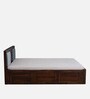 Princeton Sheesham Wood King Size Bed In Provincial Teak Finish With Box Storage