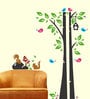 Pvc Wall Stickers Tree Squirrel Birds