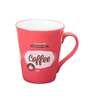 Printed Classic 320ml Pink & White Ceramic (Set of 2) Coffee Mug