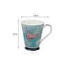Shawn 320ml Multicolour (Set of 2) Ceramic Coffee Mug