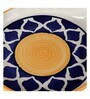 Printed Wite & Blue 8 Inch Ceramic Appetizer Platter