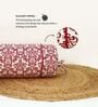 Printed Damask 2 Pcs Cotton Bolster Cover set