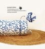 Printed Floral Cotton 2 Pcs Bolster Cover set