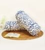 Printed Floral Cotton 2 Pcs Bolster Cover set