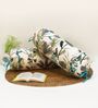 Printed Floral Cotton 2 Pcs Bolster Cover set