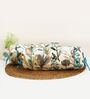 Printed Floral Cotton 2 Pcs Bolster Cover set