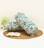 Printed Floral Cotton 2 Pcs Bolster Cover set