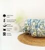 Printed Floral Cotton 2 Pcs Bolster Cover set