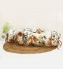 Printed Floral Cotton 2 Pcs Bolster Cover set