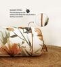 Printed Floral Cotton 2 Pcs Bolster Cover set