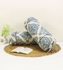Printed Floral Cotton 2 Pcs Bolster Cover set