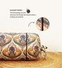 Printed Floral Cotton 2 Pcs Bolster Cover set
