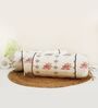 Printed Floral Cotton 2 Pcs Bolster Cover set