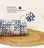 Printed Geometrical Cotton 2 Pcs Bolster Cover set