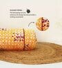 Printed Geometrical Cotton 2 Pcs Bolster Cover set