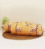 Printed Geometrical Cotton 2 Pcs Bolster Cover set