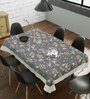 Printed Grey PVC 90 X 60 Inch Table Cloth