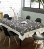 Printed Grey PVC 90 X 60 Inch Table Cloth