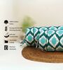 Printed Ikat Cotton 2 Pcs Bolster Cover set