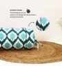 Printed Ikat Cotton 2 Pcs Bolster Cover set