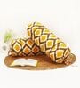 Printed Ikat Cotton 2 Pcs Bolster Cover set