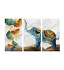 Fame Multicolour Canvas Framed Wildlife Art Panel Set of 3
