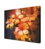 Printed Multicolor Floral (Set Of 1) Canvas Wall