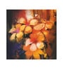 Printed Multicolor Floral (Set Of 1) Canvas Wall