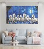 Knight Multicolour Canvas Framed Wildlife Art Panel Set of 5