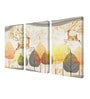 Byzantine Multicolour Canvas Framed People & Places Art Panel Set of 3