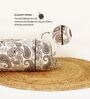Printed Paisley Cotton 2 Pcs Bolster Cover set
