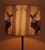 Nirvana Multicolour Silk Printed Lampshade