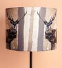 Nirvana Multicolour Silk Printed Lampshade