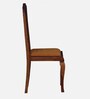 Cadney Sheesham Wood Dining Chair In Honey Oak Finish (Set Of 2)