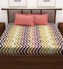 Prism Cotton 120TC King Size Bedsheet With 2 Pillow Covers