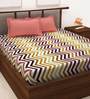 Prism Cotton 120TC King Size Bedsheet With 2 Pillow Covers