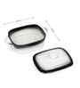 Prisma Rectangle Casserole   14cm | 400ml | Premium Porcelain Oven-to-Table Dish
