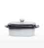Prisma Rectangle Casserole   14cm | 400ml | Premium Porcelain Oven-to-Table Dish