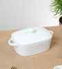 Prisma Rectangle Casserole   14cm | 400ml | Premium Porcelain Oven-to-Table Dish