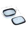 Prisma Rectangle Casserole   14cm | 400ml | Premium Porcelain Oven-to-Table Dish