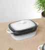 Prisma Rectangle Casserole   14cm | 400ml | Premium Porcelain Oven-to-Table Dish