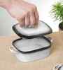 Prisma Rectangle Casserole   14cm | 400ml | Premium Porcelain Oven-to-Table Dish