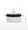 Prisma Round Casserole with Lid