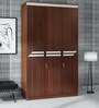 Pristina 3 Door Wardrobe in Walnut Finish