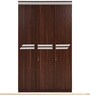 Pristina 3 Door Wardrobe in Walnut Finish