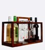 Mareita Brown Mango Wood Wine Bottle Holder
