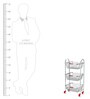 3 Tier Stainless Steel Kitchen Trolley