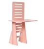 Pro Portable Portable Laptop Desk In Pink Finish