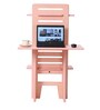 Pro Portable Portable Laptop Desk In Pink Finish